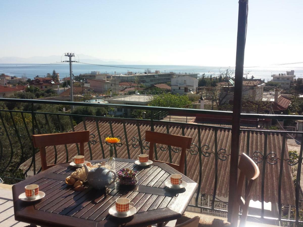アルテミダ Smile House Near Athens Airport 300M From The Seaヴィラ エクステリア 写真